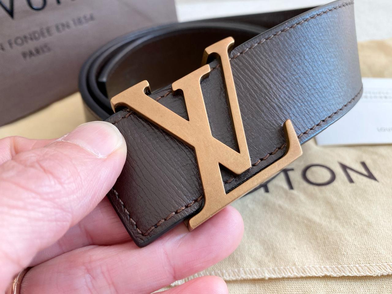 루이비통 유타 벨트 90 사이즈 정품