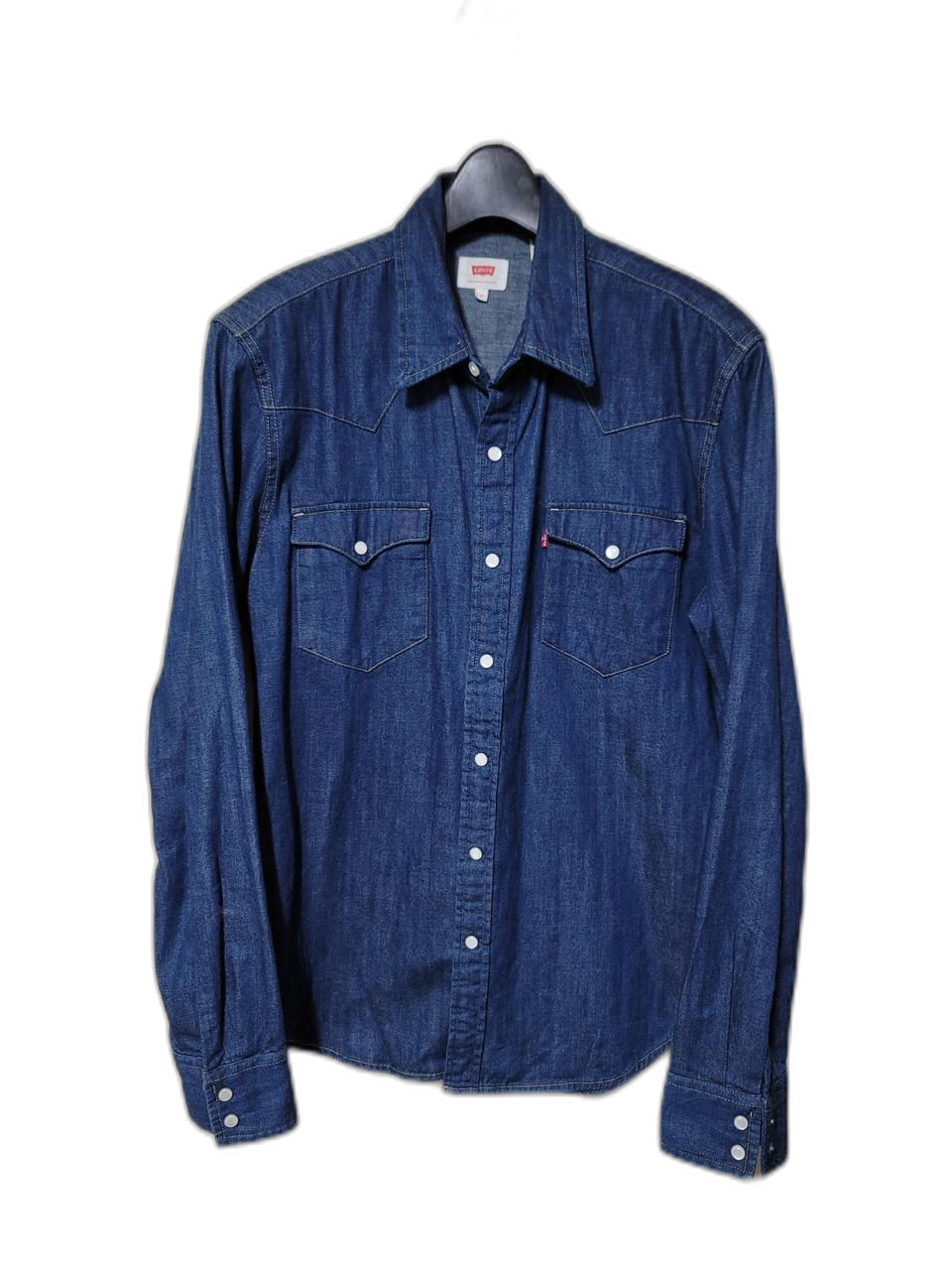리바이스 웨스턴 데님셔츠