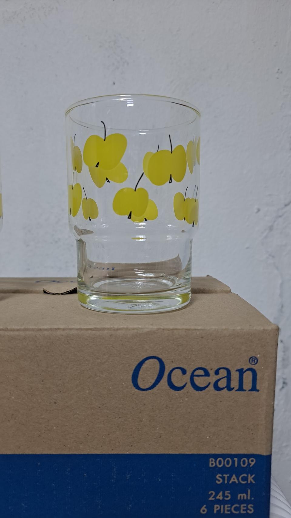 ocean 로그스텍유리컵245ml