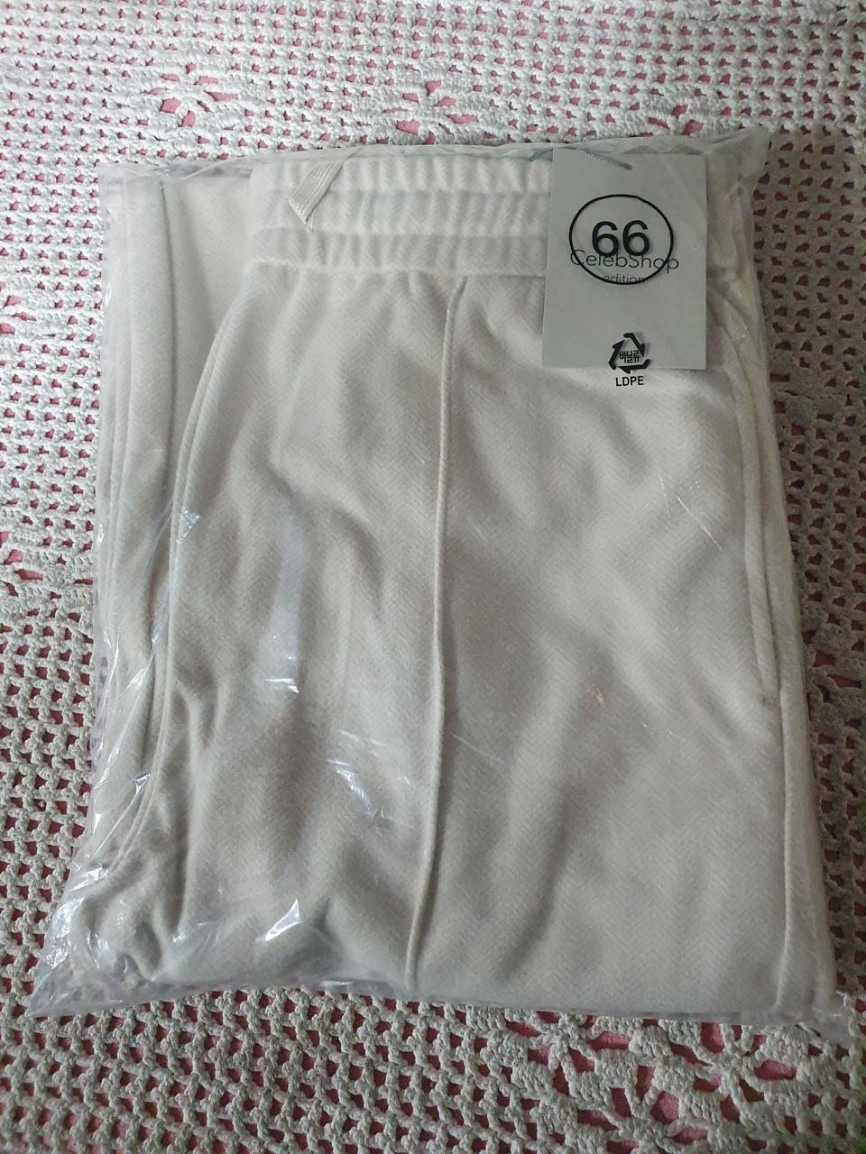 셀럽샵 헤링본 밴딩바지 66 새거