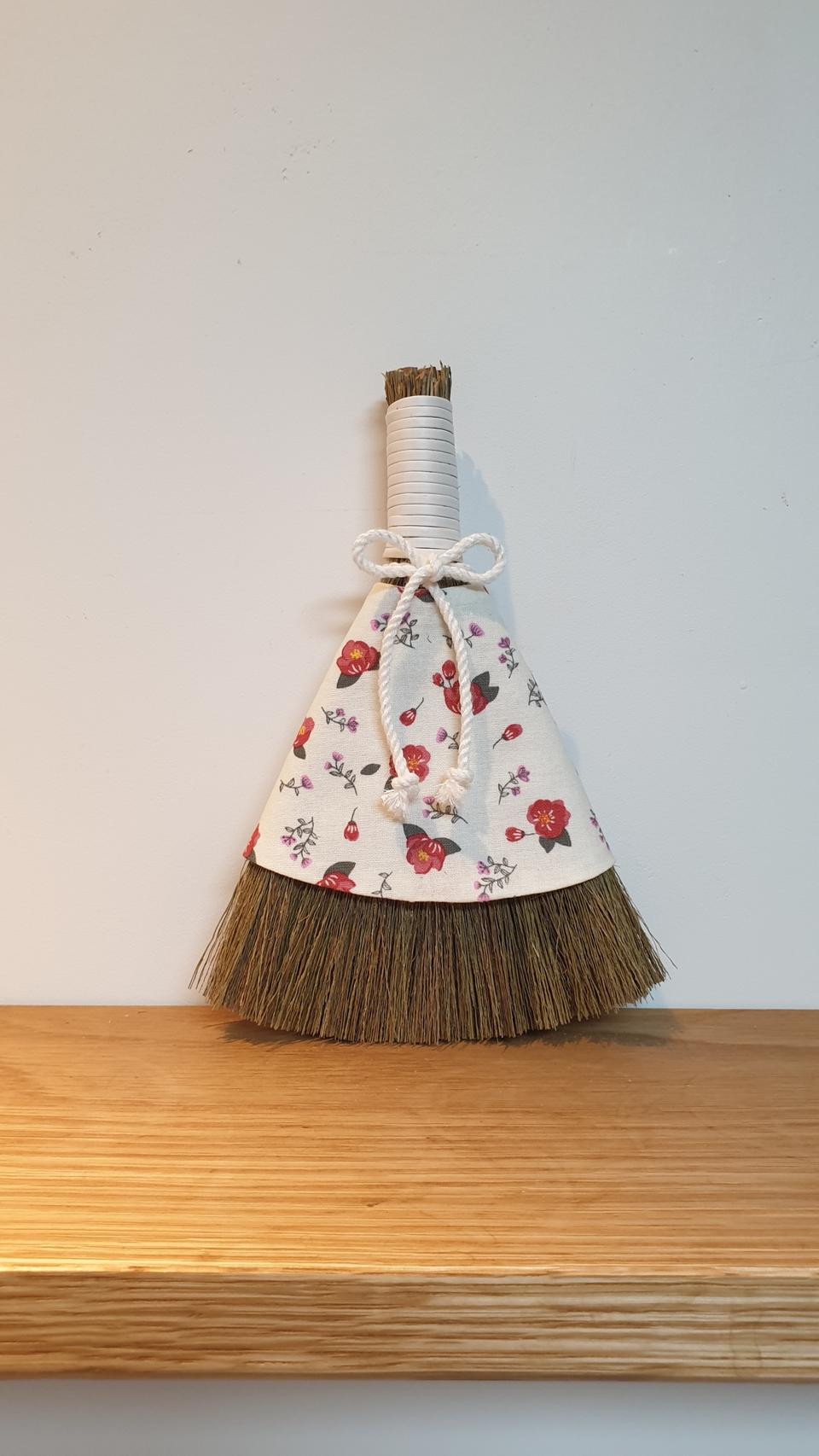 미니 복 빗자루(패브릭 동백꽃)_타입 선택