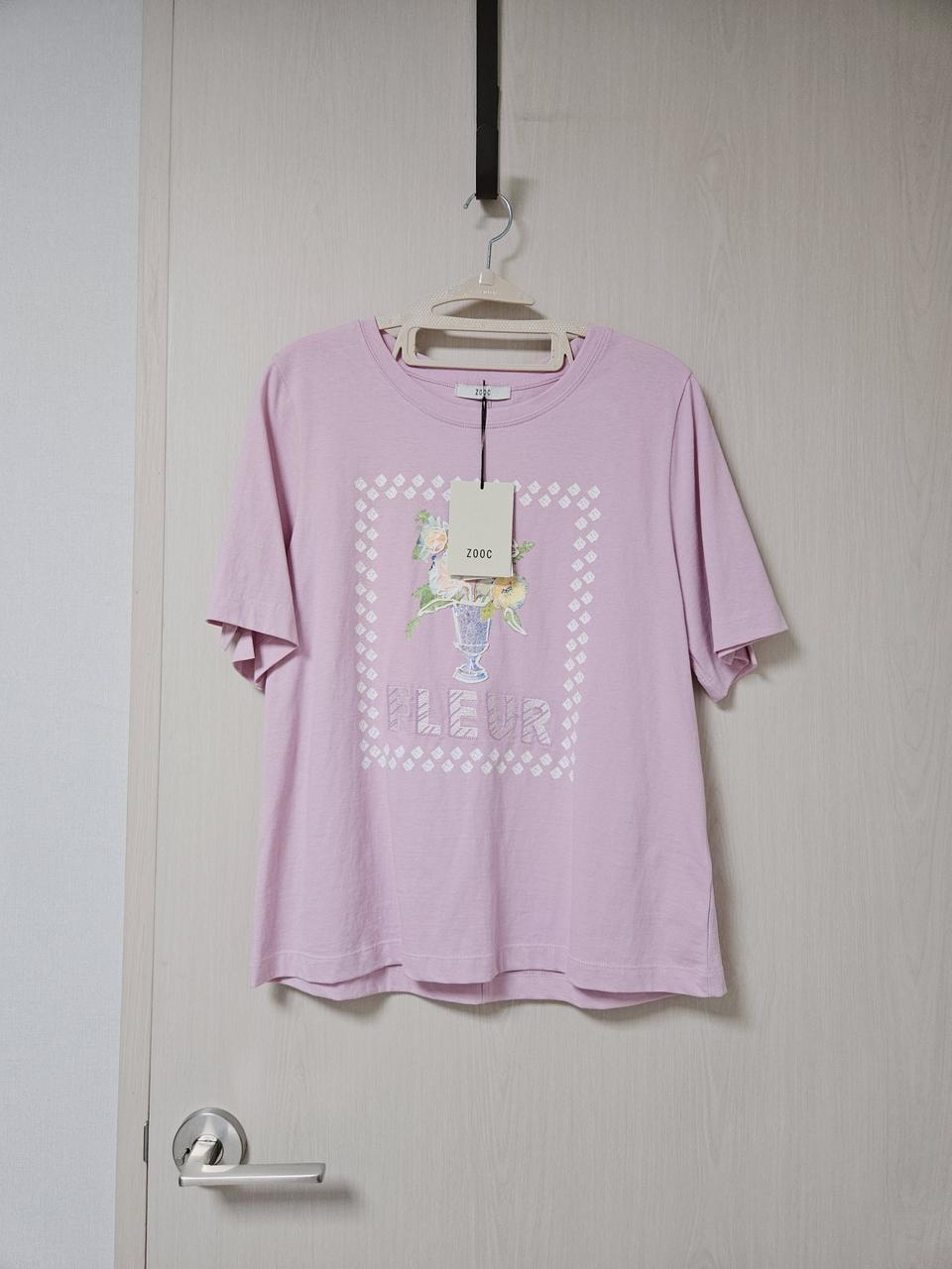 주크 프린트 티셔츠(새상품)