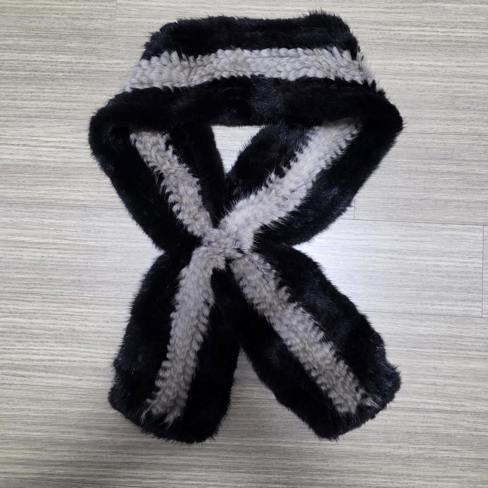 니나리치 천연밍크 목도리