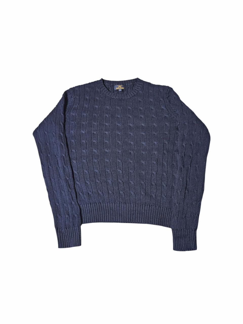 브룩스브라더스 케이블니트 네이비 S