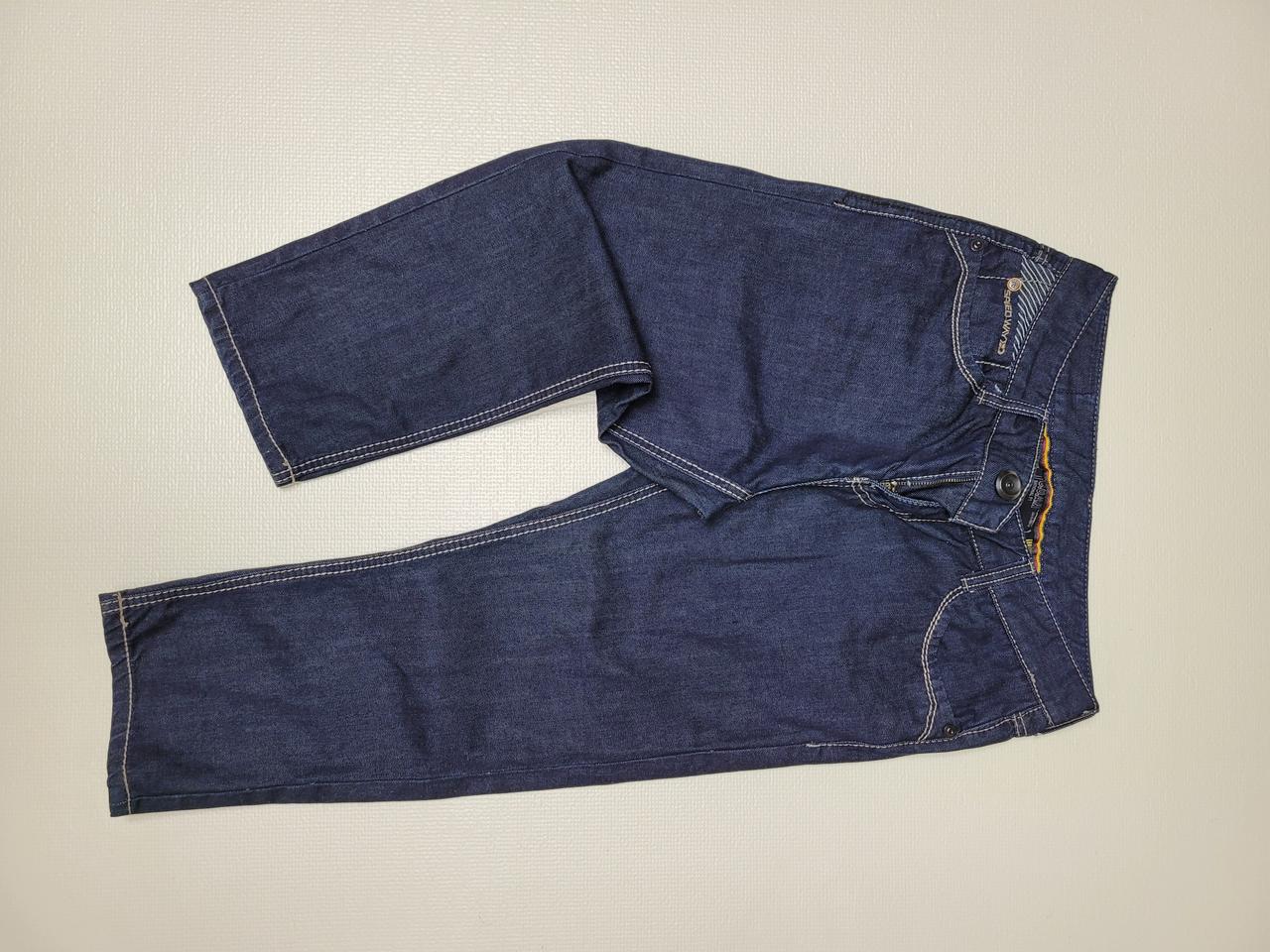 COAX 남자 7부 생지 청바지 34 다크네이비