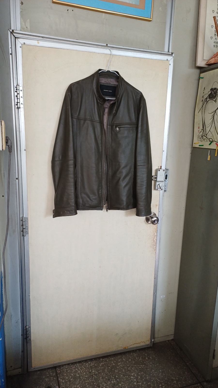 엔드류남성양가죽자켓100싸이즈