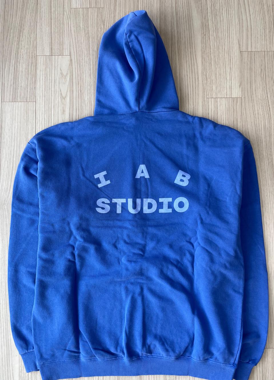 [새상품] 아이앱 스튜디오 피그먼트 후드 로얄 블루