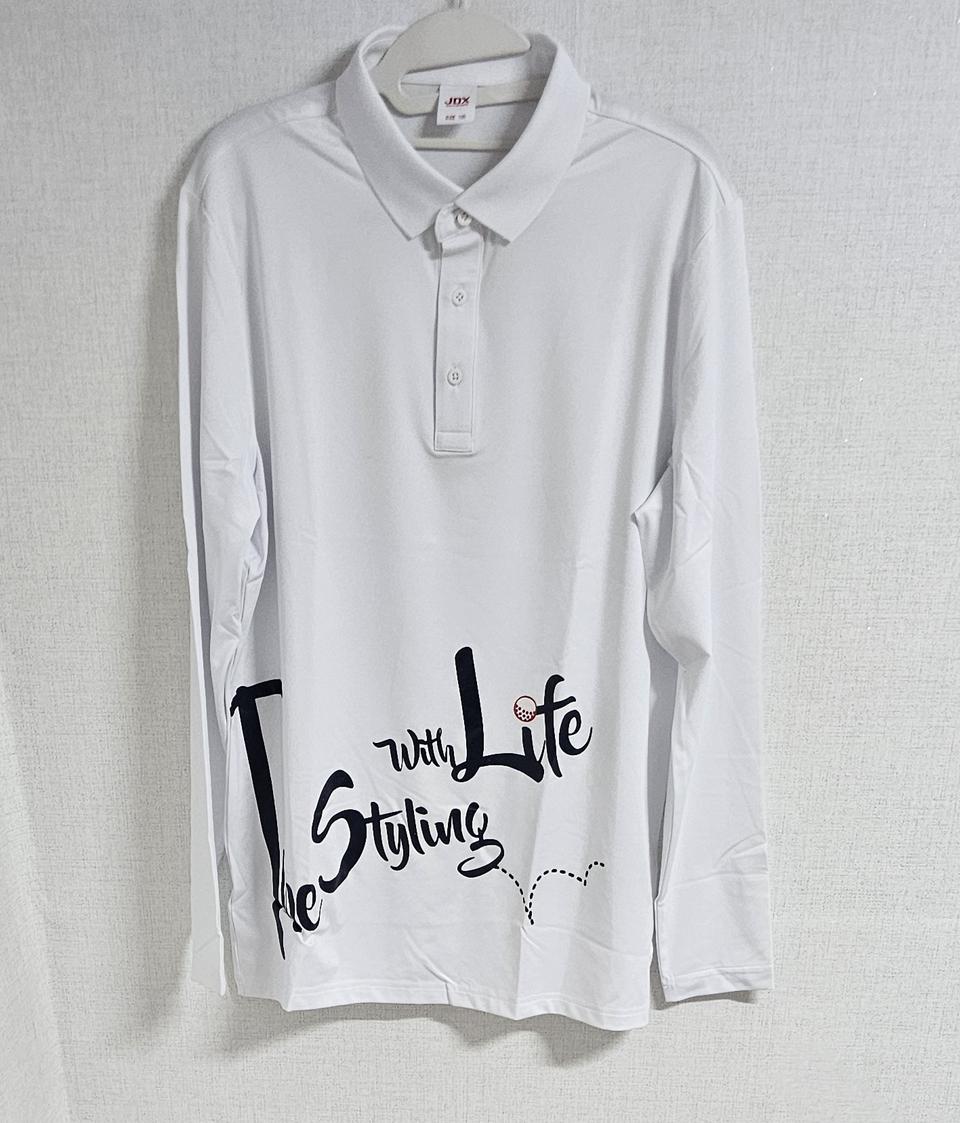 JXD 골프멀티스포츠남성긴팔기능성스판폴로티100