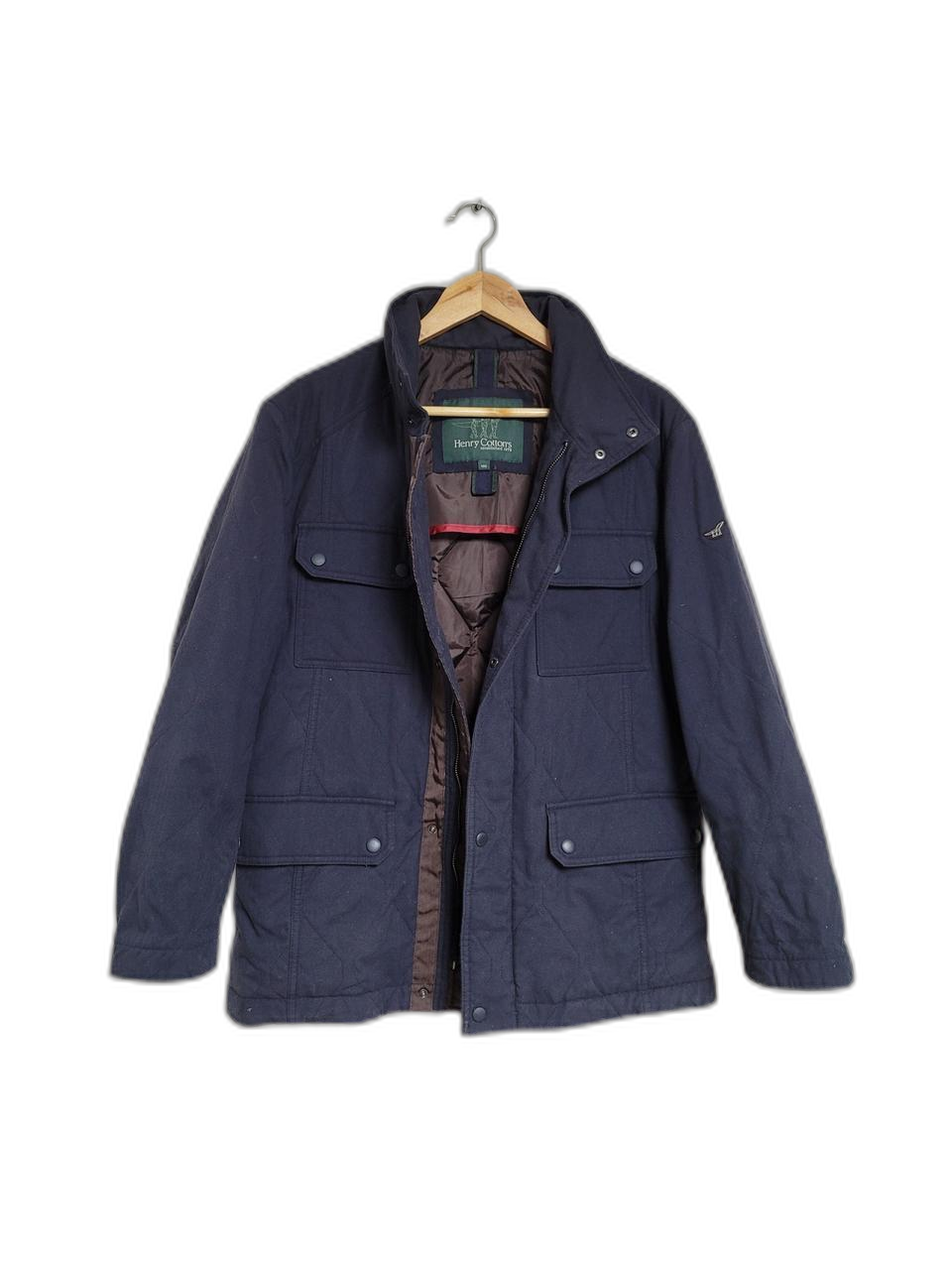 헨리코튼 남성 퀼팅점퍼. 100