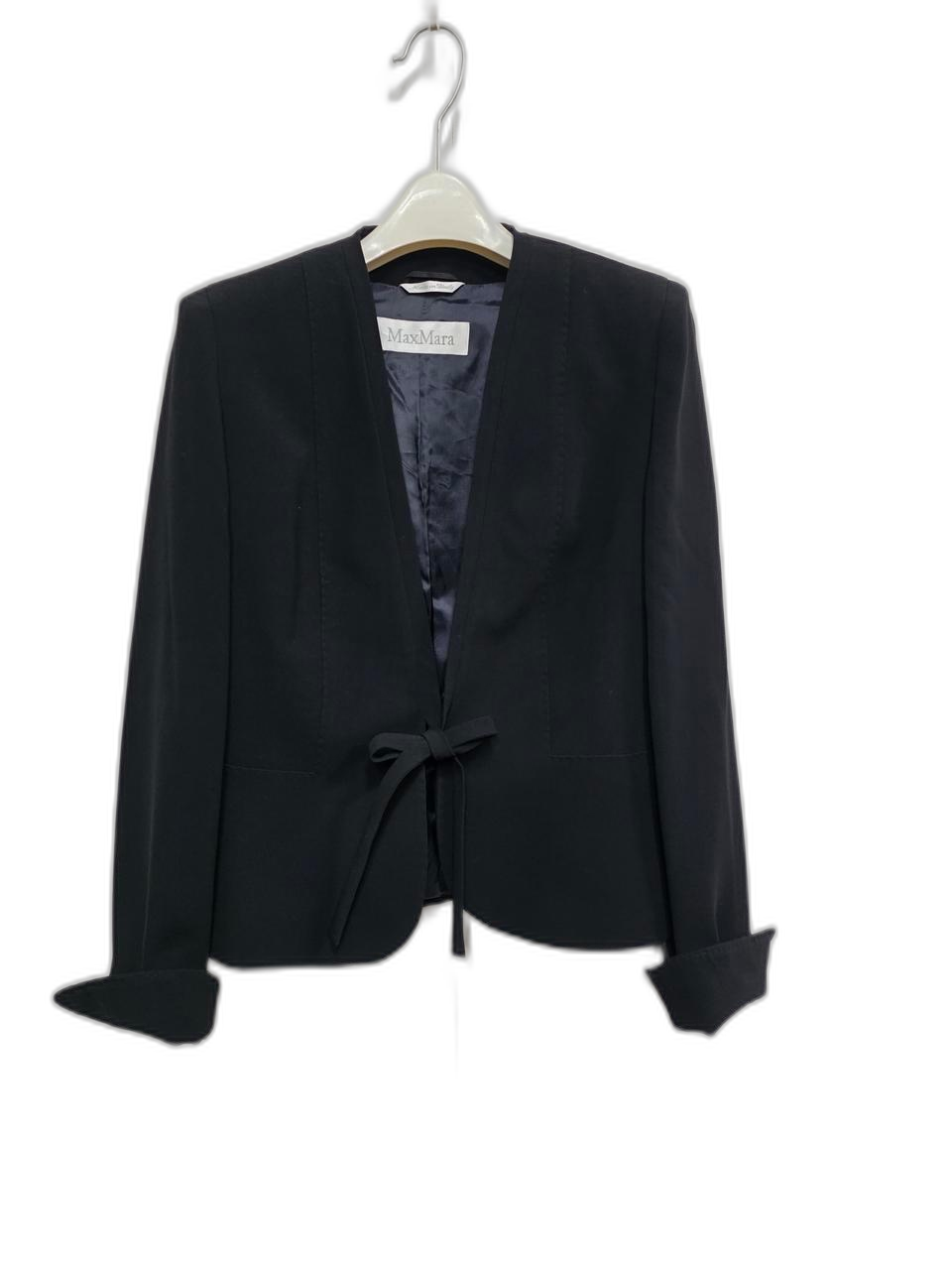 막스마라   리본끈자켓  55