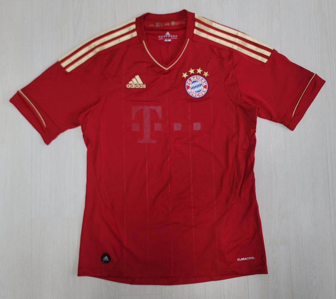 (US S)아디다스 바이에른뮌헨 11-13시즌 홈팀 반팔티셔츠 판매합니다