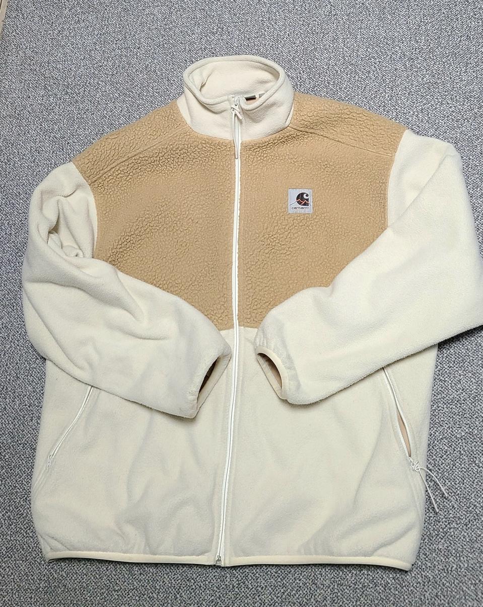 칼하트 아웃도어 C 플리스 자켓 오버사이즈  S  로 100 까지 무난