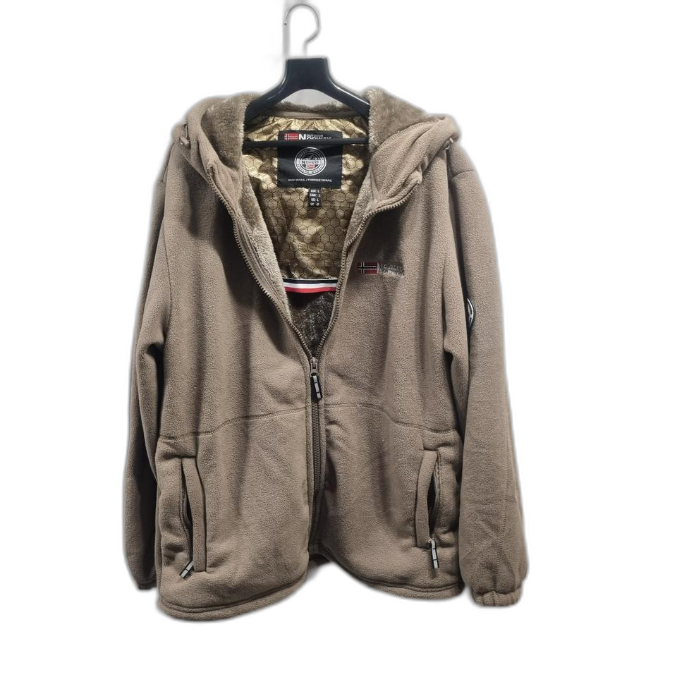 노르웨이 후리스 후드 집업 자켓 L