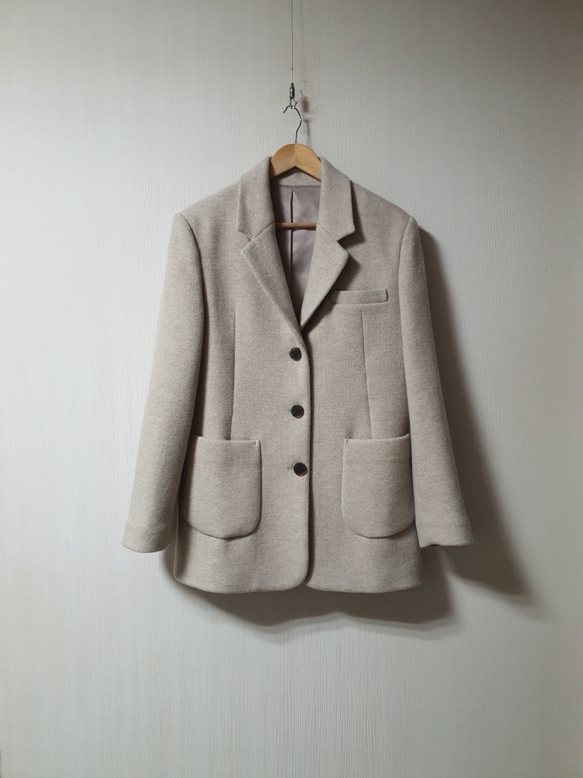 11AM 일레븐에이엠 울 헤링본 자켓 프리사이즈 정품