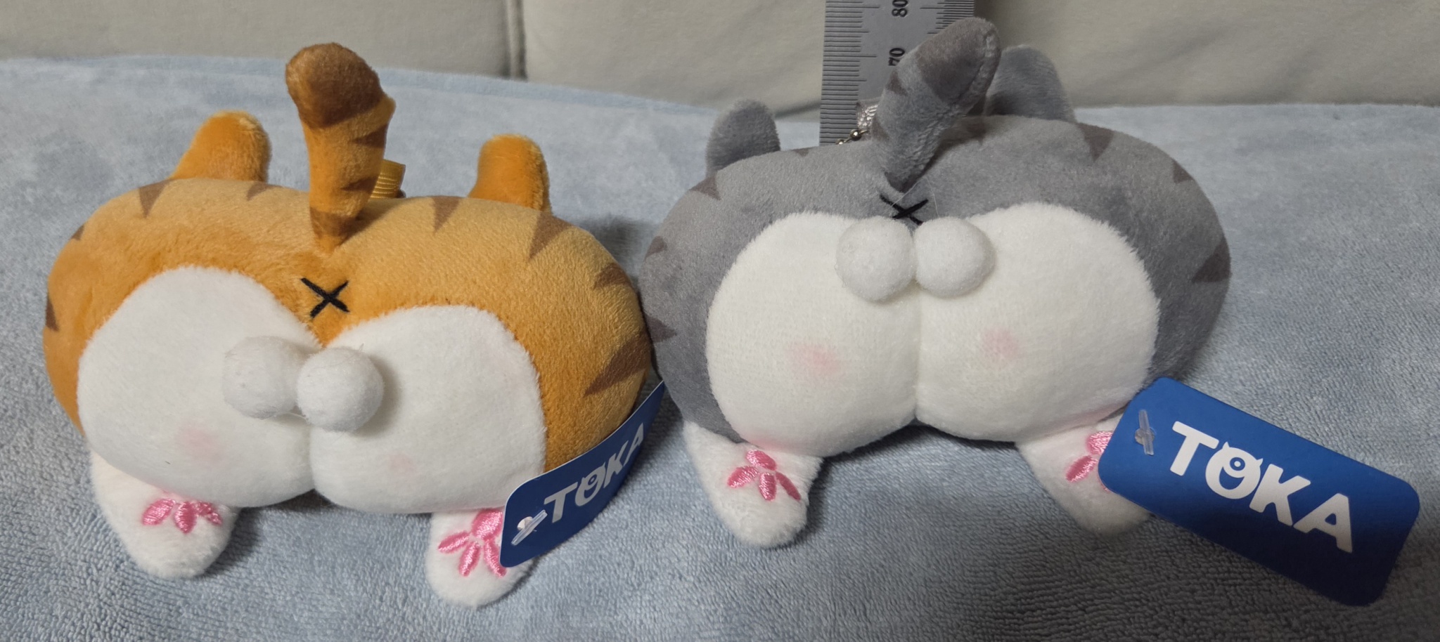 고양이 빵댕이 땅콩키링