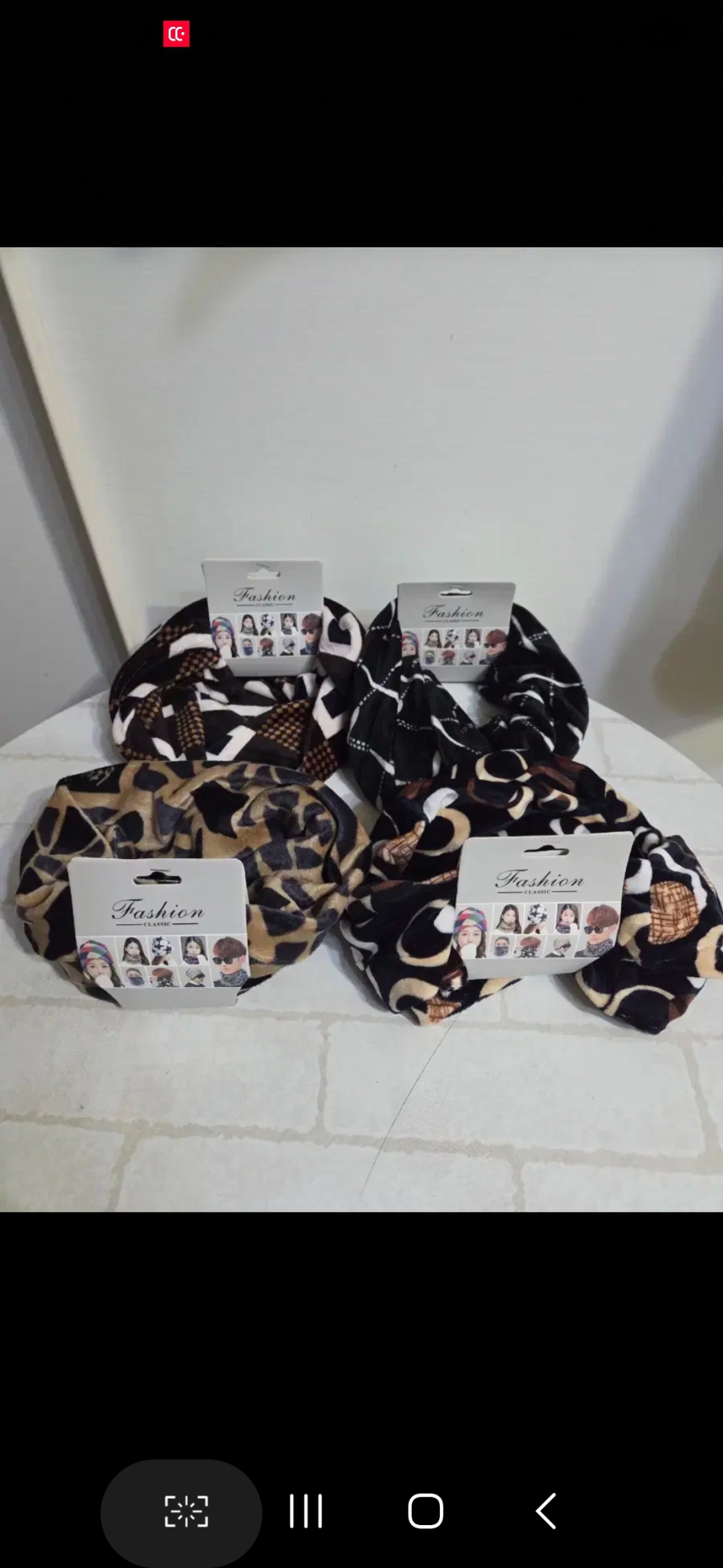 밍크 넥워머(4종)