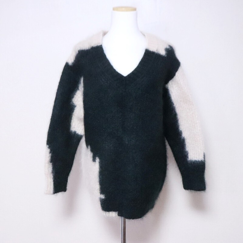 코스 여성66 앙고라 오버핏 니트 티셔츠(2)