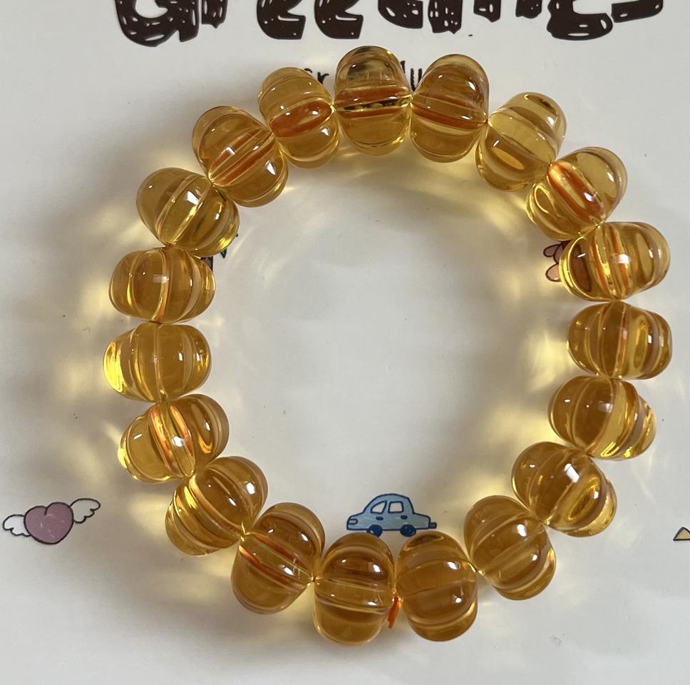 시트린 원석 팔찌 ^^