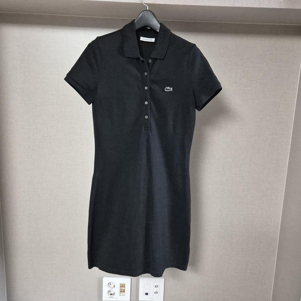 36(95)라코스테 2022 미니 피케 반팔 원피스