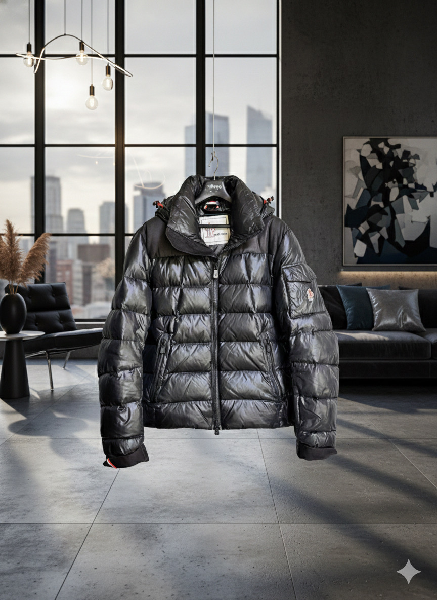 따뜻한 몽클레르 그레노블 구스다운 패딩 블랙 (4) 100~-110