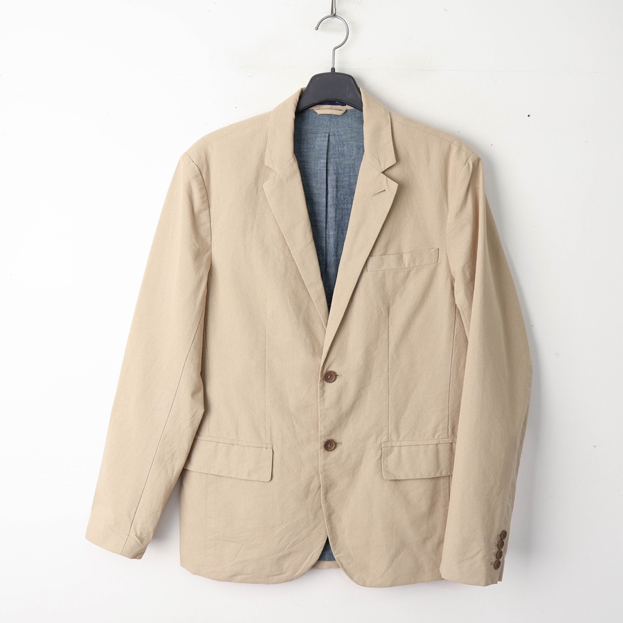 100/GAP 갭 투버튼 코튼 자켓