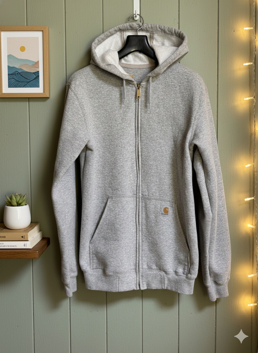 칼하트 K122-HGY 오리지널 핏 후드집업 S