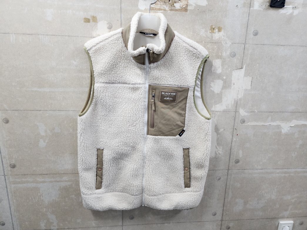 블랙야크 정품 남성 플리스 스판 베스트/100size/상태우수
