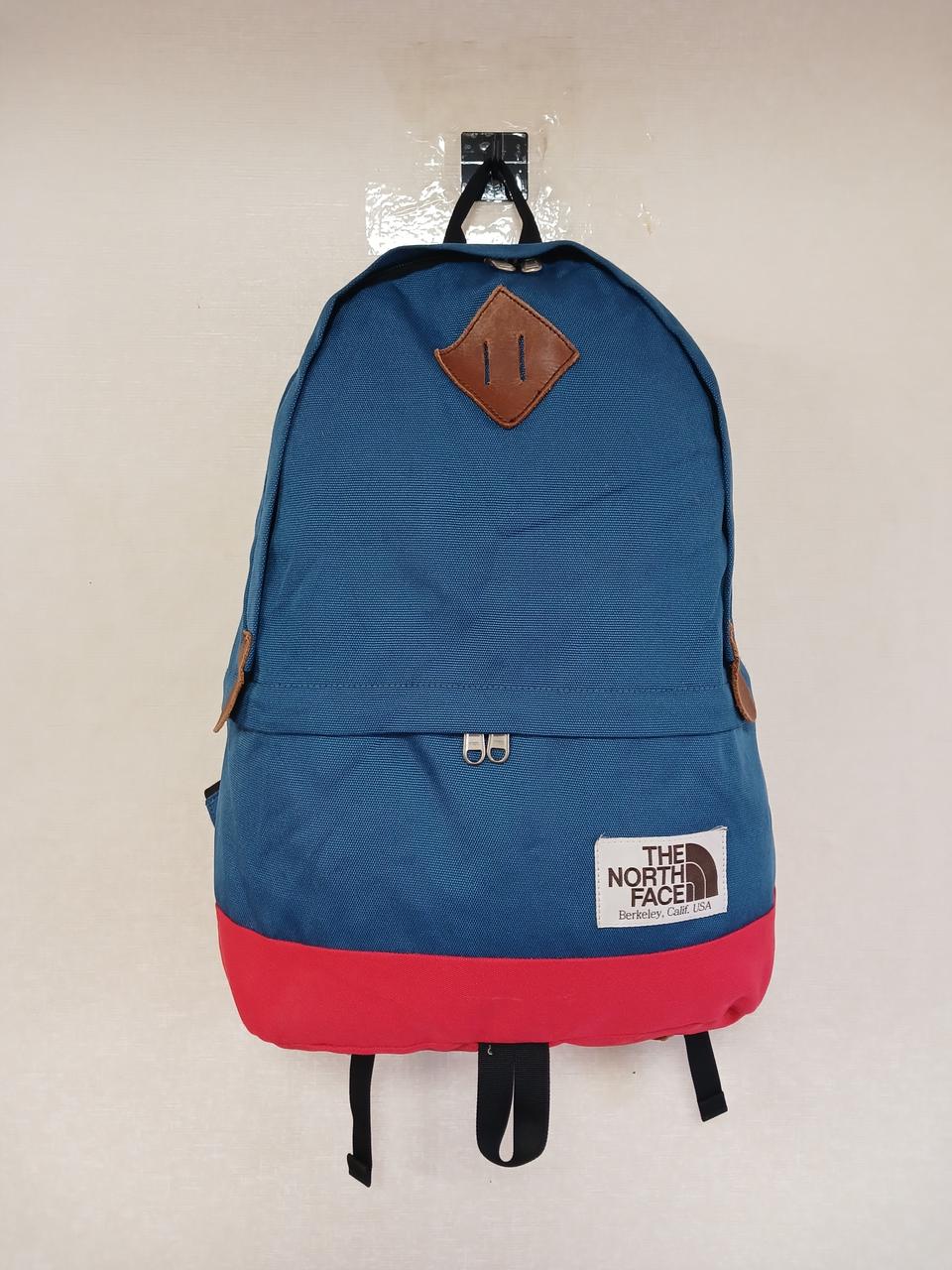 노스페이스 캐주얼 오리지널 돼지코 백팩 파랑/빨강