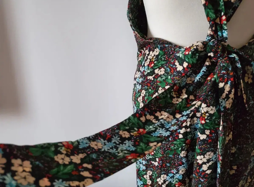 [♡BIG SALE♡]플라워 서스펜더 롱 원피스