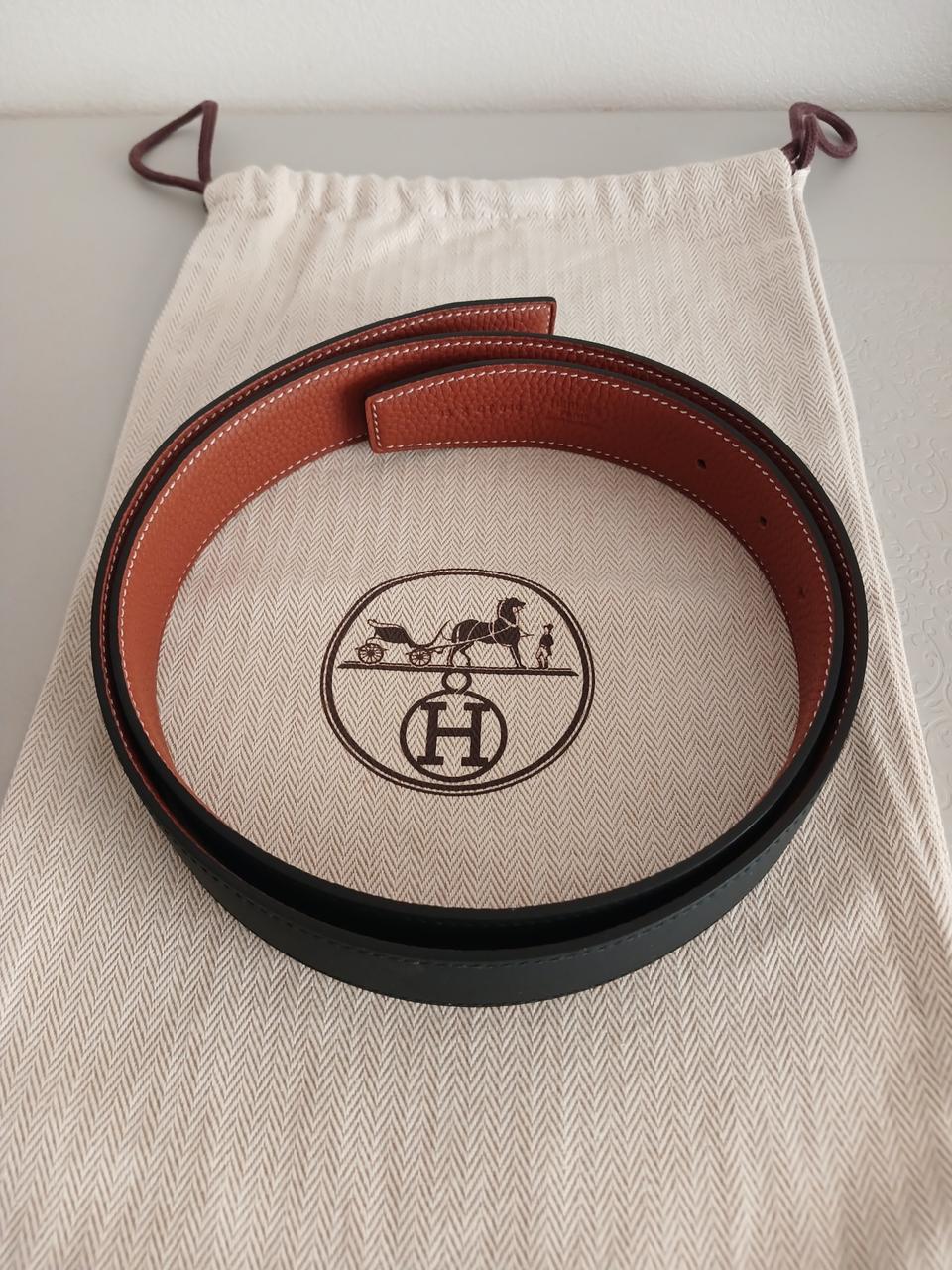 에르메스 교체용 스트랩 (양면 가죽띠)