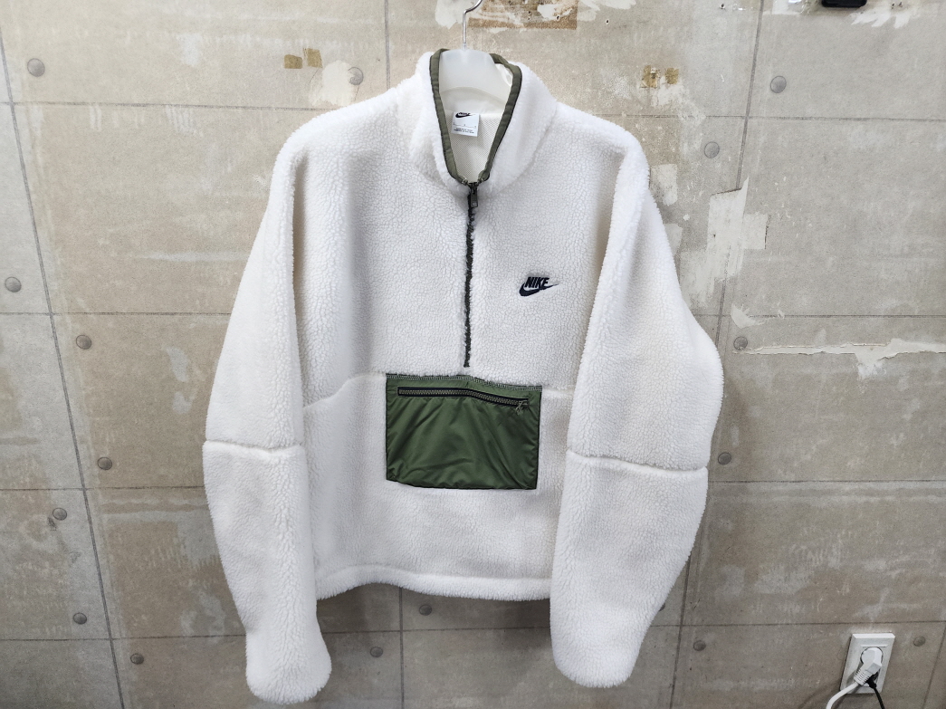 나이키 남성 플리스 아노락 하프집업/100size/상태좋음