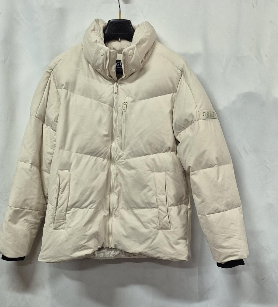 게스여성 아이보리 오리털패딩 M