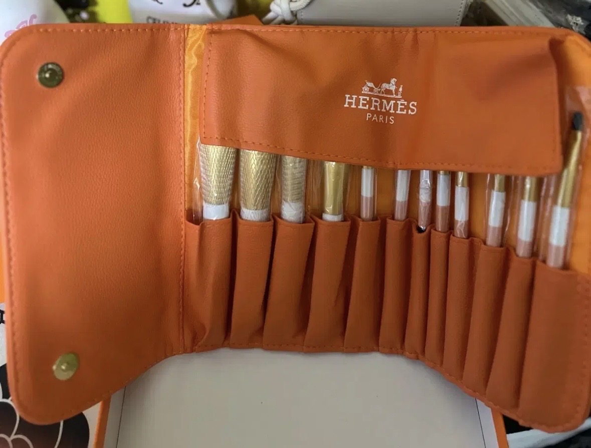 에르메스 오렌지 브러쉬 세트