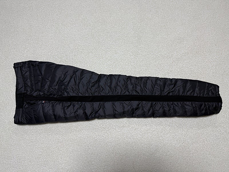 JDX 다운 패딩 바지 남성용 32인치