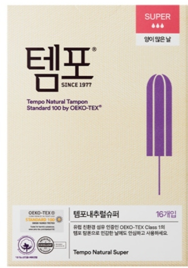 템포 내추럴 슈퍼 템포 32개