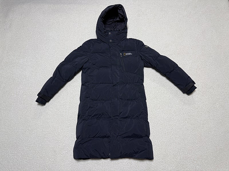 내셔널지오그래픽 카이만 프로 구스다운 롱패딩 남성용 90사이즈