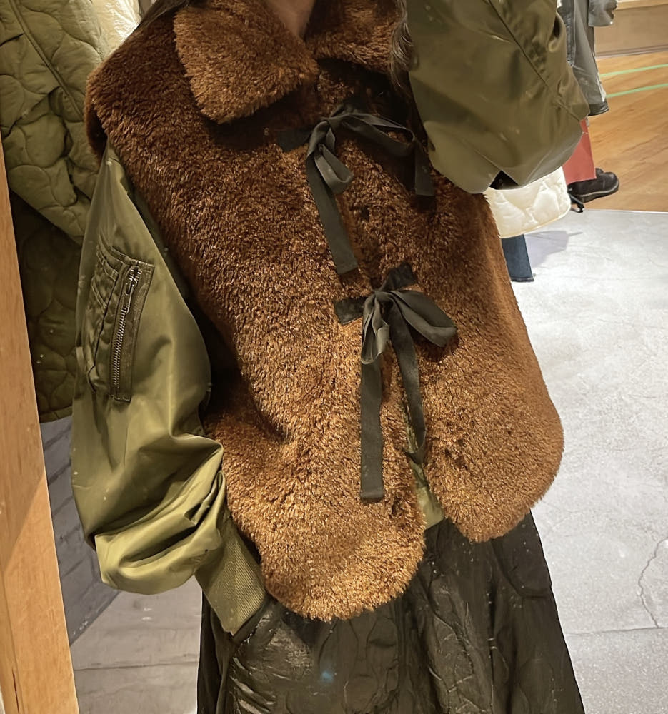 일본 셀렉트샵 브랜드 투인원 점퍼 새상품 미착용