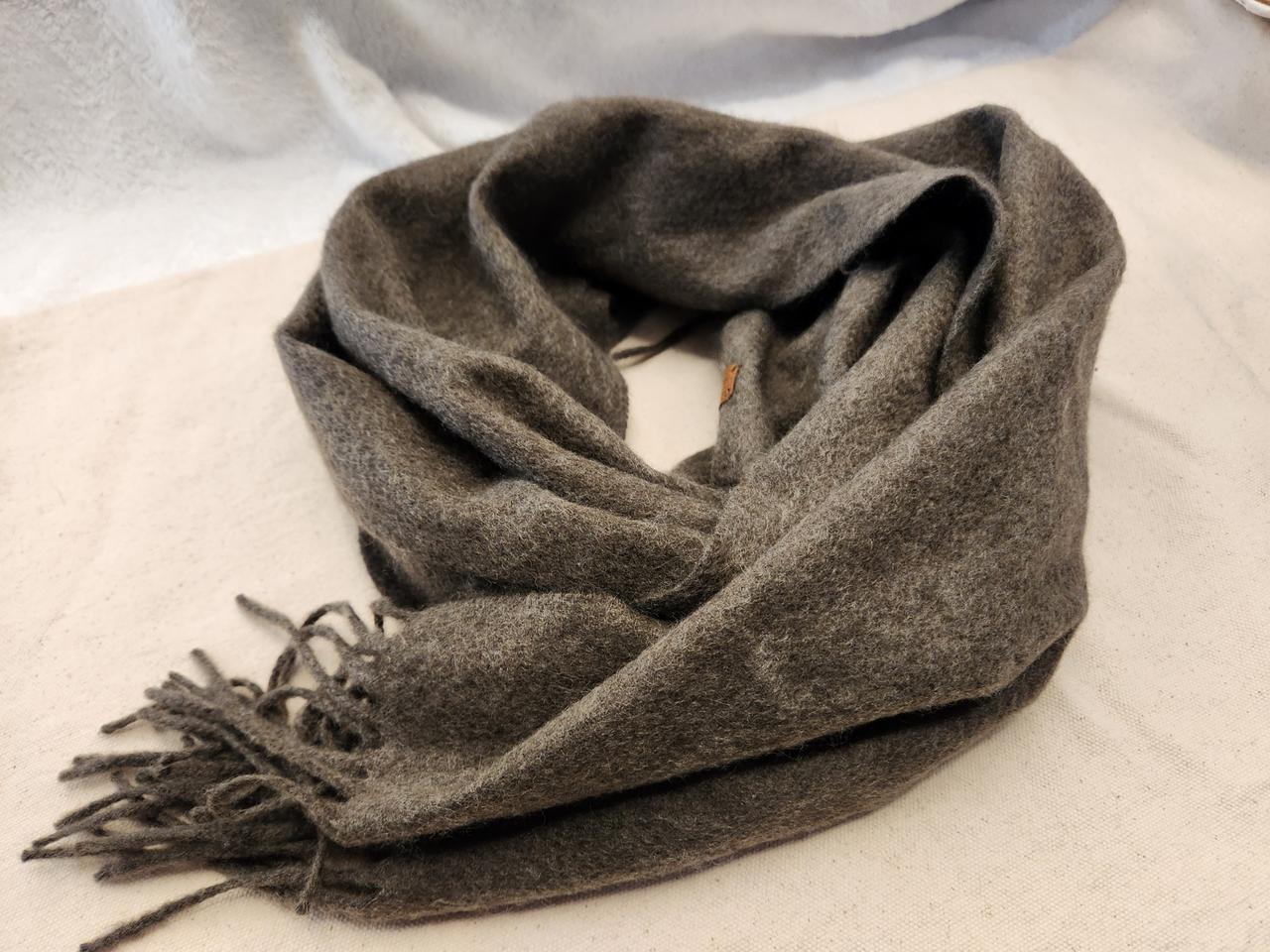 루이까또즈 캐시미어 100% 그레이 머플러