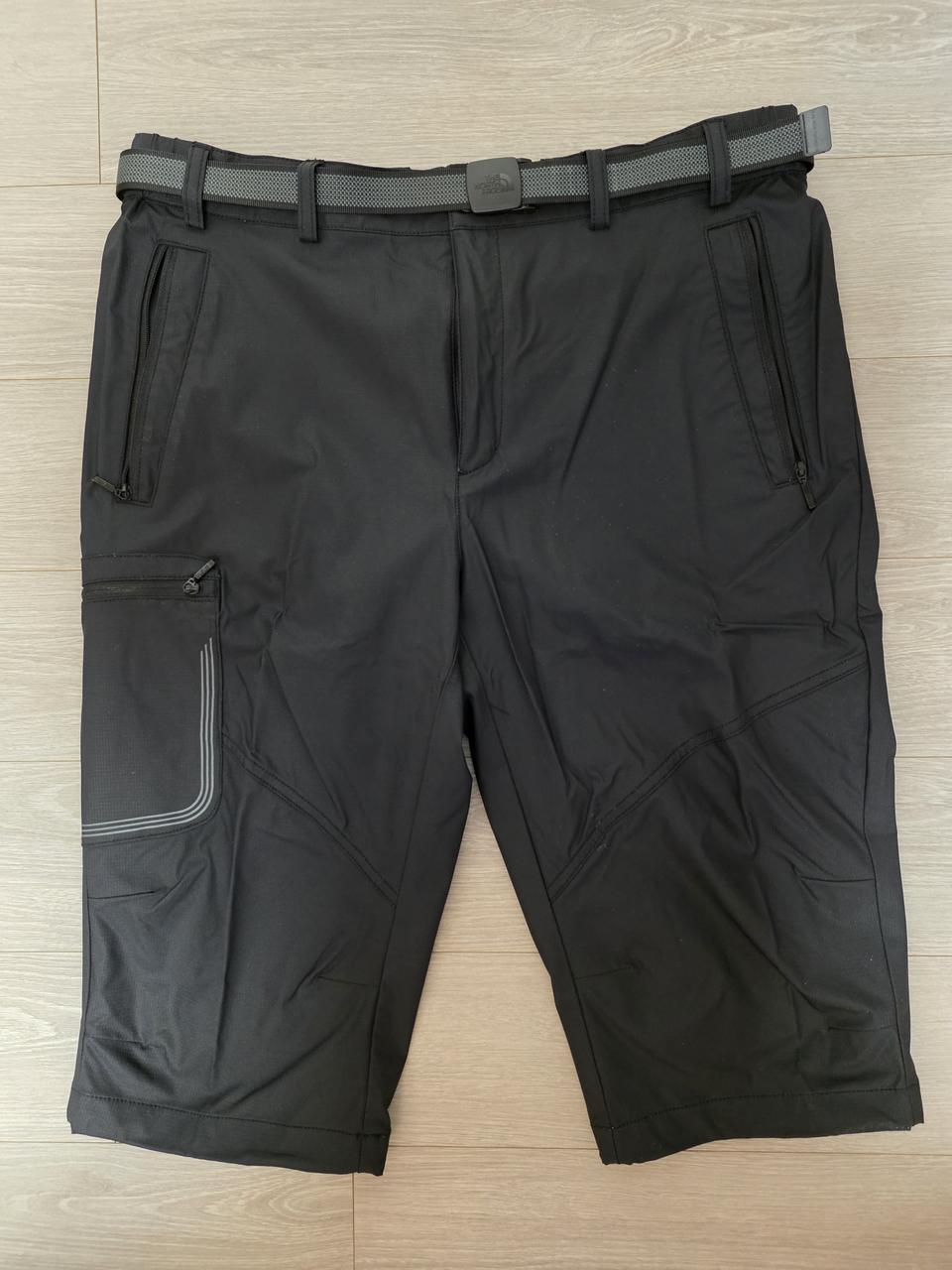 노스페이스 스판 등산 반바지 Black 88 (33인치)