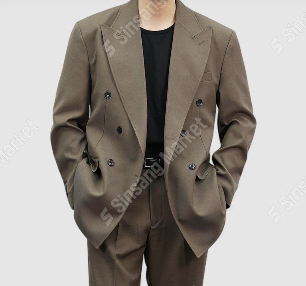 고급수트셋업(더블/기본택가능)(새상품)(수트전문)