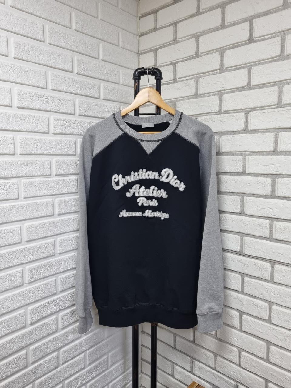 [xxl/22ss/정품] 디올옴므 아뜰리에 기모 맨투맨