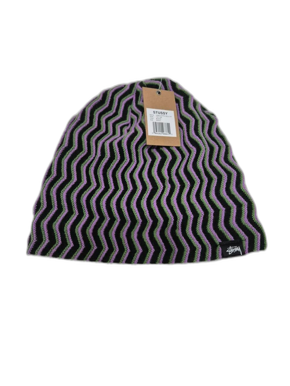 스투시 크링클 스티지 스컬캡 클라우드 비니(새상품)