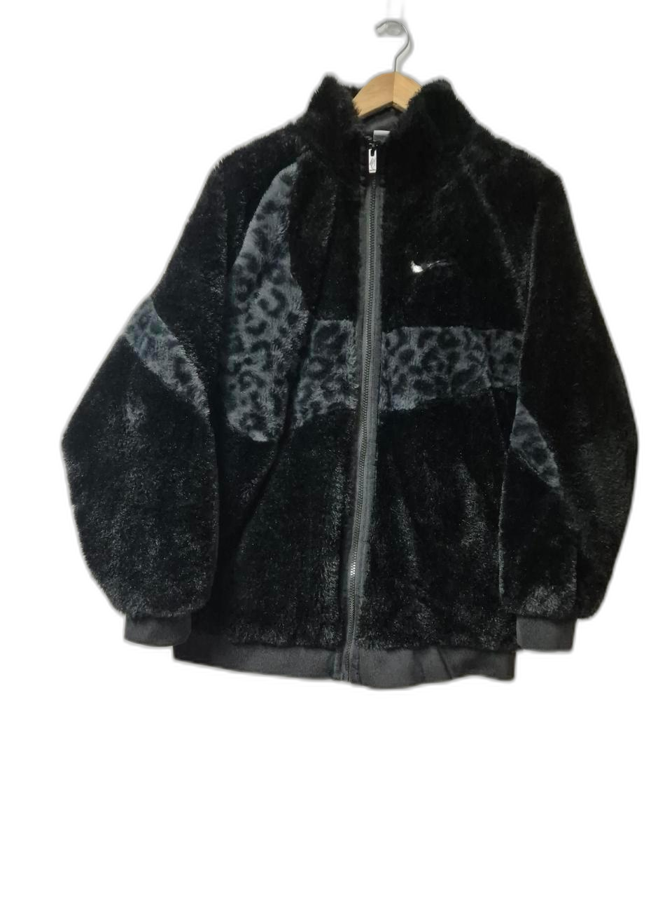 나이키 빅스우시 레오파드 퍼 자켓