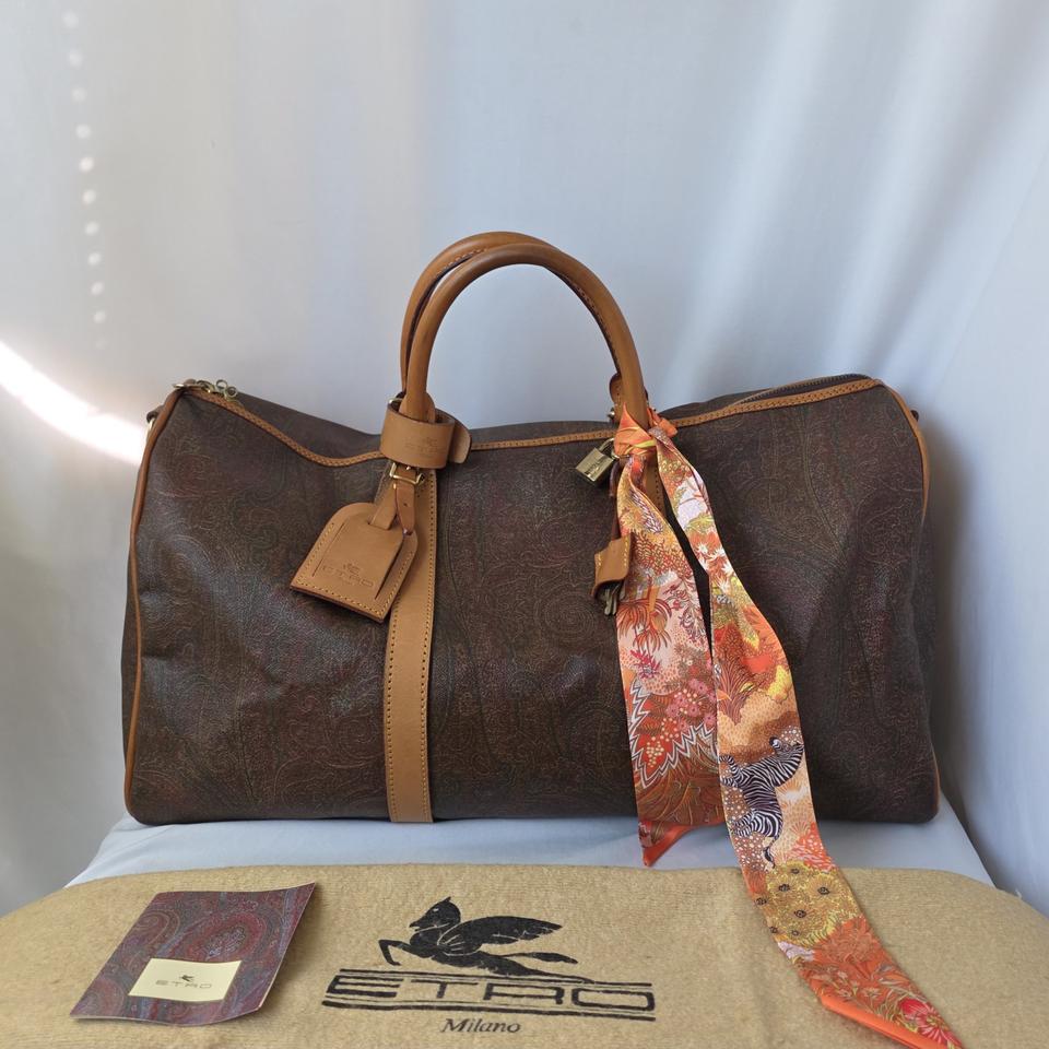 [정품] 에트로 페이즐리 보스턴백 토트백 여행용가방 남녀공용