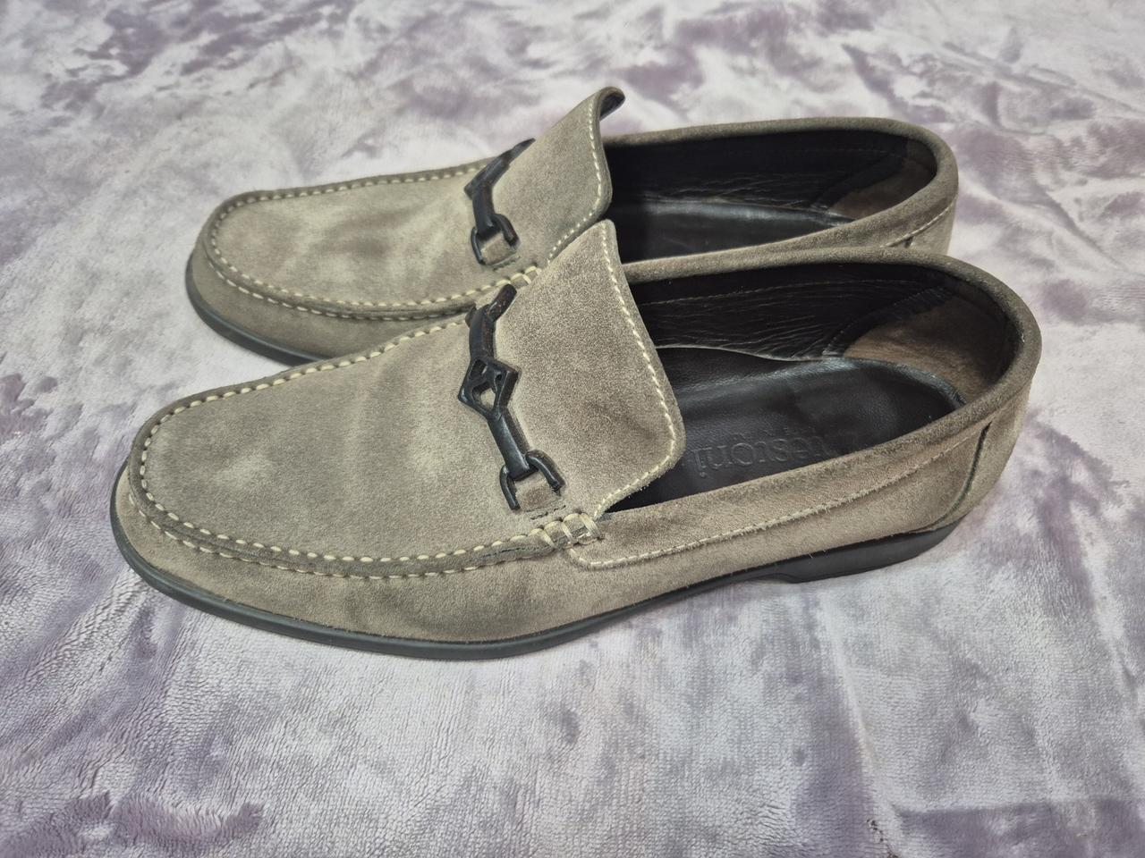 테스토니 스웨이드 남성 로퍼