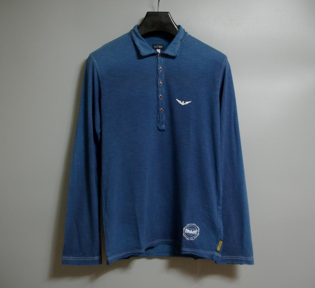 아르마니진 그라데이션 빈티지 티셔츠 M