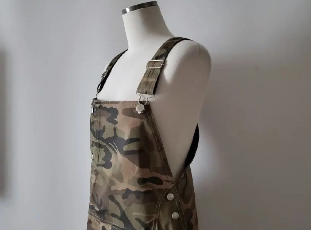 [♡BIG SALE♡]카모 멜빵 원피스