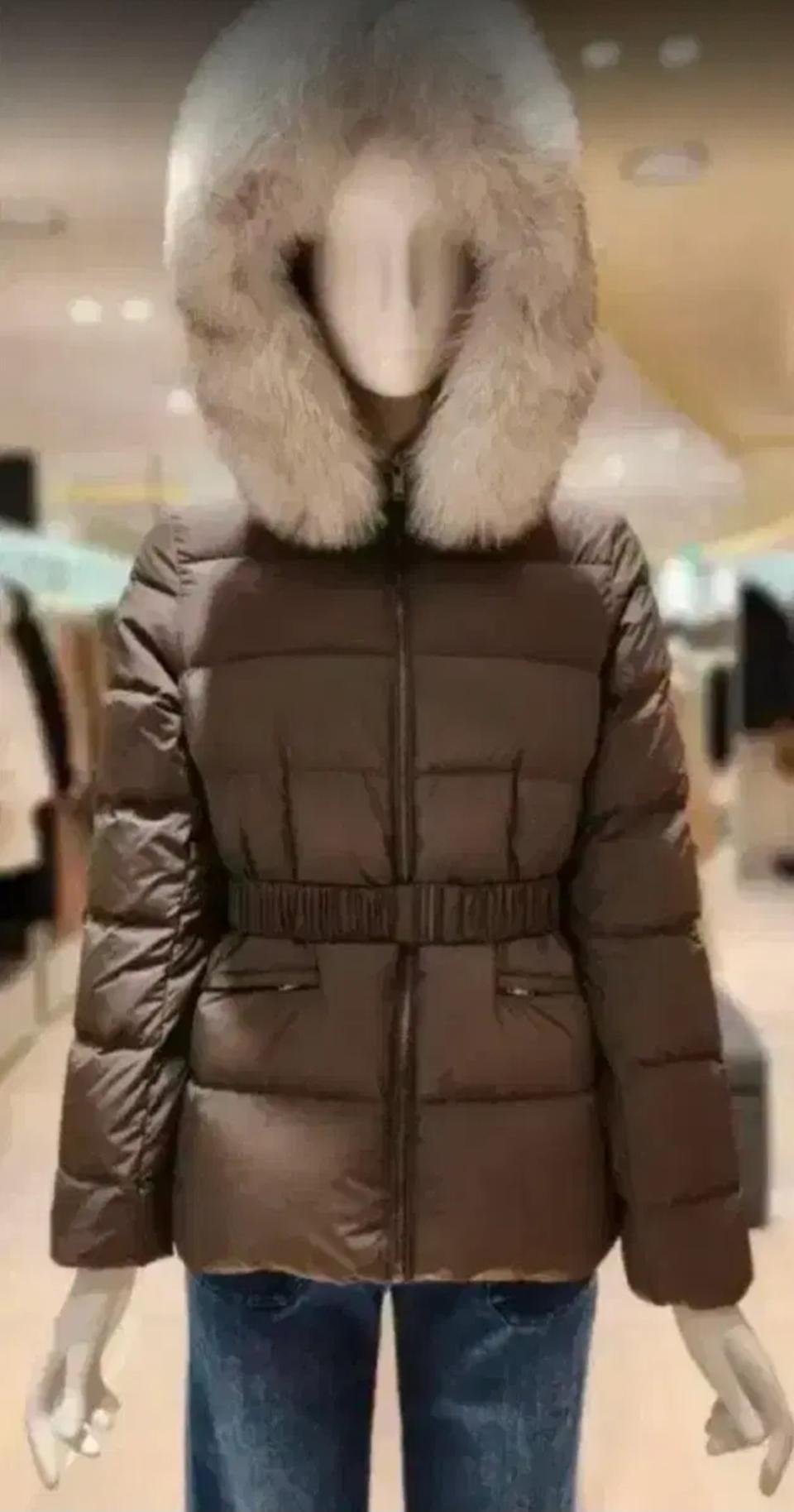 나이스크랍 사가폭스퍼 슬림라인 구스다운 숏패딩 자켓 각 55,66사이즈