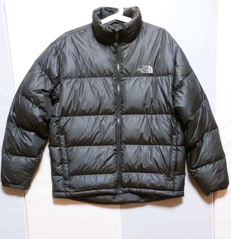 [XL] 노스페이스 구스 경량 패딩점퍼 라이트블랙560