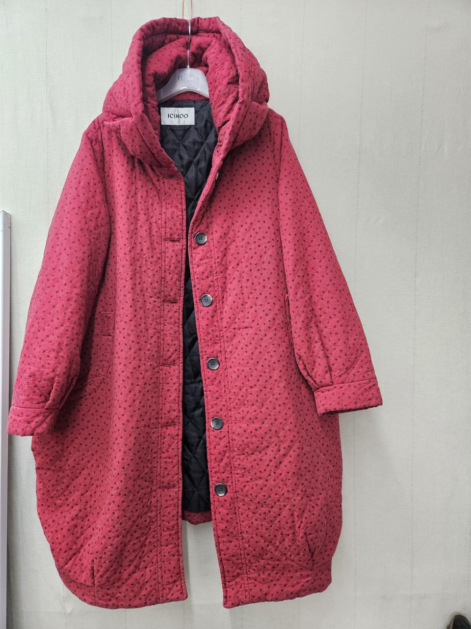 이신우 면100 퀼팅누빔코트77~88